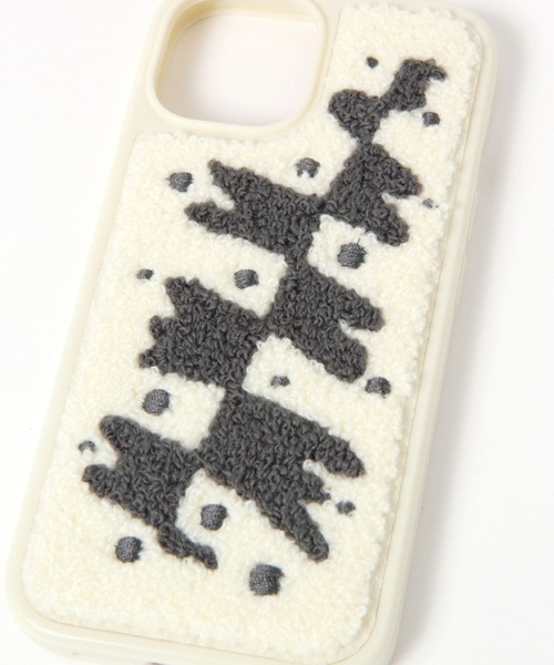 LAKOLE（ラコレ）の「タフトiPhoneケース[iPhone13/14/15] / 606468（スマホケース/カバー・レディース・アイボリー/チャコール/レッド・FREE）」の12枚目の写真