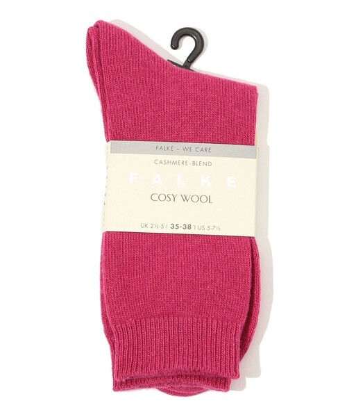 FALKE(ファルケ)の「FALKE Cosy ウールブレンドソックス(ソックス/靴下・レディース・ライトピンク/ピンク/ライトブルー/グレー/レッド・FREE)」の3枚目の写真