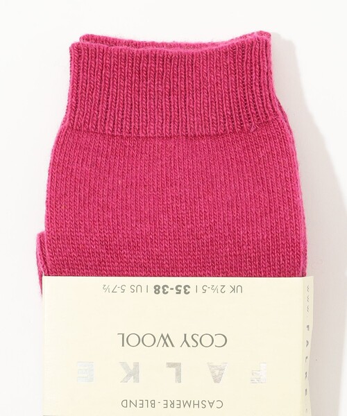 FALKE(ファルケ)の「FALKE Cosy ウールブレンドソックス(ソックス/靴下・レディース・ライトピンク/ピンク/ライトブルー/グレー/レッド・FREE)」の7枚目の写真