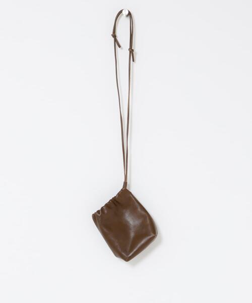 KBF（ケイビーエフ）の「マイクロポーチBAG（ショルダーバッグ・レディース・ブラック/ブラウン・ONE）」の4枚目の写真