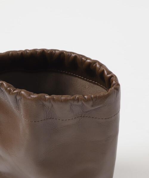 KBF（ケイビーエフ）の「マイクロポーチBAG（ショルダーバッグ・レディース・ブラック/ブラウン・ONE）」の5枚目の写真