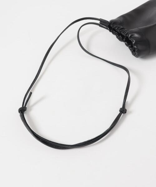 KBF（ケイビーエフ）の「マイクロポーチBAG（ショルダーバッグ・レディース・ブラック/ブラウン・ONE）」の15枚目の写真