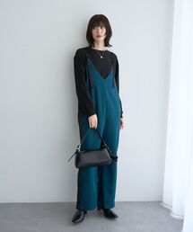 Editt by YECCA VECCA（エディットバイイェッカヴェッカ）の「サイドラインサロペット（サロペット/オーバーオール）」