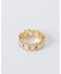 ChooMia（チュミア）の「ジルコニアビジューリング（リング）」