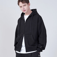 スタースタッズダブルジップパーカー/Star Studs Double Zip Hoodie