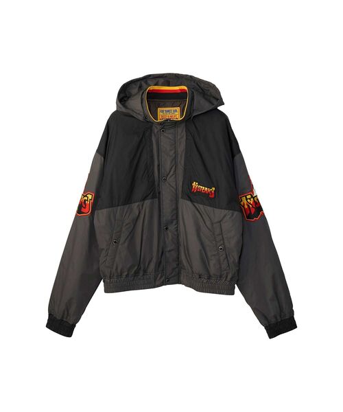 BAD ASS FIRE フードブルゾン（ナイロンジャケット）｜HYSTERIC