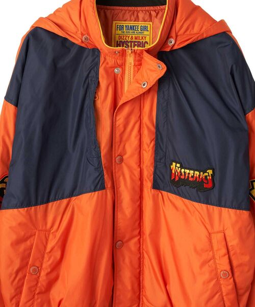 BAD ASS FIRE フードブルゾン（ナイロンジャケット）｜HYSTERIC