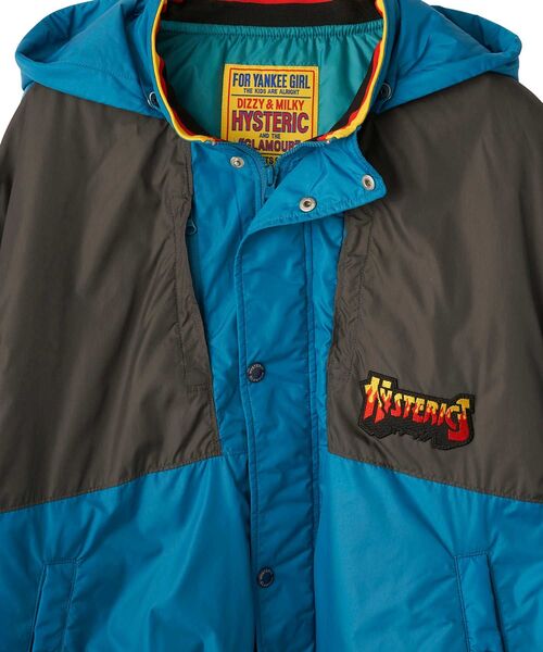 BAD ASS FIRE フードブルゾン（ナイロンジャケット）｜HYSTERIC