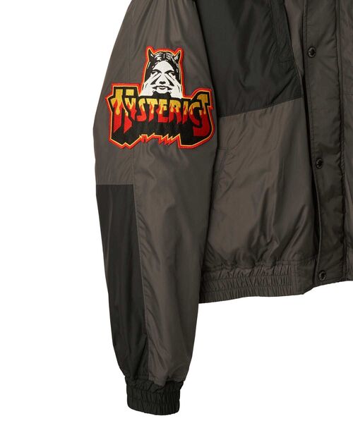 BAD ASS FIRE フードブルゾン（ナイロンジャケット）｜HYSTERIC