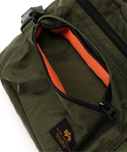 Alpha Industries（アルファインダストリーズ）の「Alpha Industries/アルファインダストリーズ/Combat Waistbag/コンバット ウエスト バッグ（ボディバッグ/ウエストポーチ・メンズ・ブラック/オリーブ系・F）」の15枚目の写真