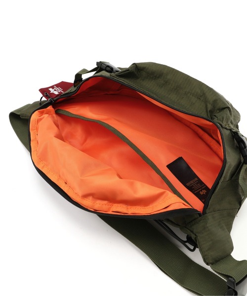 Alpha Industries（アルファインダストリーズ）の「Alpha Industries/アルファインダストリーズ/Combat Waistbag/コンバット ウエスト バッグ（ボディバッグ/ウエストポーチ・メンズ・ブラック/オリーブ系・F）」の16枚目の写真
