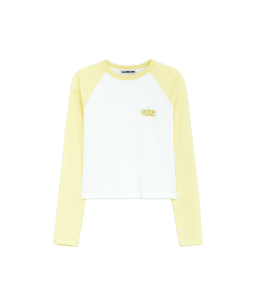 SUNBURNPROJECT(サンバーンプロジェクト)の「Raglan Long Sleeve Top, LEMON(Tシャツ/カットソー・レディース・その他・FREE)」の2枚目の写真