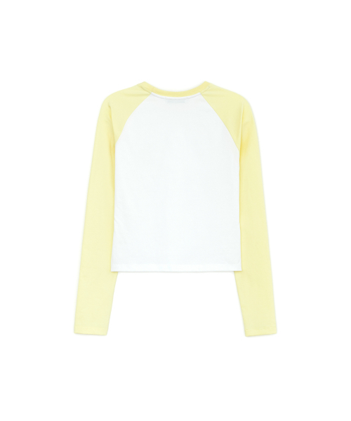 SUNBURNPROJECT(サンバーンプロジェクト)の「Raglan Long Sleeve Top, LEMON(Tシャツ/カットソー・レディース・その他・FREE)」の3枚目の写真