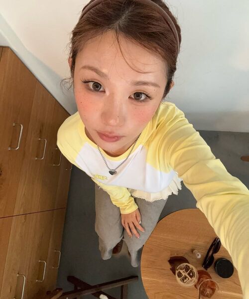 SUNBURNPROJECT(サンバーンプロジェクト)の「Raglan Long Sleeve Top, LEMON(Tシャツ/カットソー・レディース・その他・FREE)」の5枚目の写真