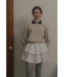 WITHOUT SUMMER（ウィズアウトサマ）の「ウィークリーカラーTシャツ_ベージュ（ポロシャツ）」