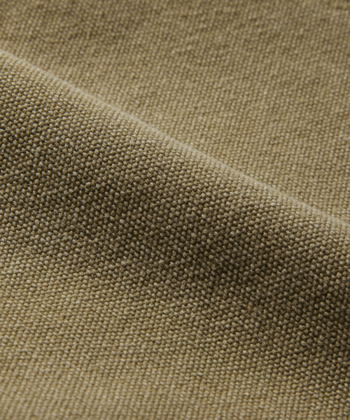 ストーンウォッシングバックルコットンワークジャケット（ベージュ）