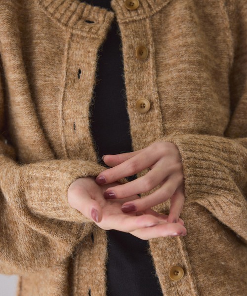 ADAM ET ROPE'（アダムエロペ）の「MIXヤーンカーディガン