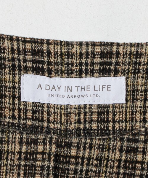 A DAY IN THE LIFE UNITED ARROWS(アデイインザライフユナイテッドアローズ)の「ブラッシュジャガード チェック フレアワンピース ‐ウォッシャブル‐<A DAY IN THE LIFE>(ワンピース・レディース・その他2/その他1・FREE)」の11枚目の写真