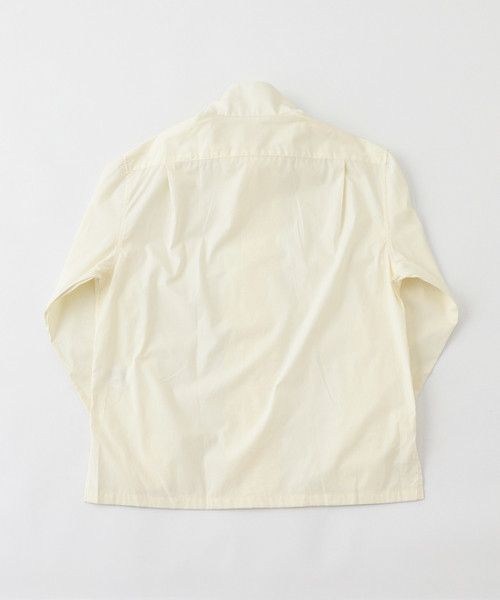 セール】fursac (フルサック) Ivory cotton high collar shirt（シャツ