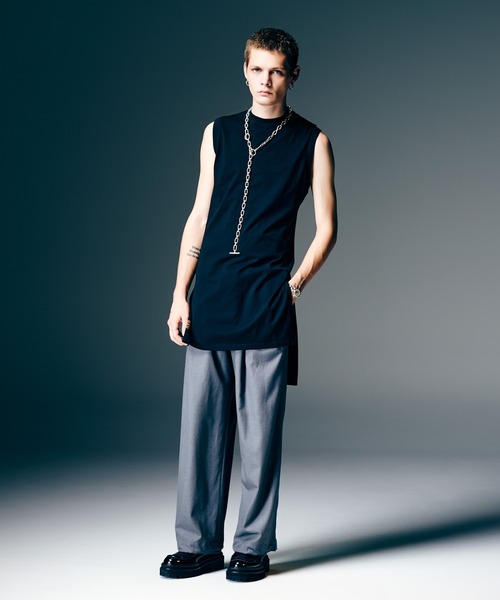 glamb（グラム）の「Blow Tank Top / ブロウタンクトップ（タンクトップ・メンズ・ホワイト/ブラック・S/M/L）」の15枚目の写真