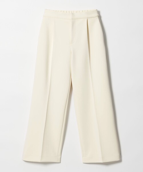 UNITED ARROWS(ユナイテッドアローズ)の「SPONGY タック ワイドパンツ(スラックス・レディース・オフホワイト/ブラック/ネイビー・40/38/36/34)」の7枚目の写真