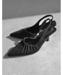 Re:EDIT | タックデザインミュールパンプス(パンプス)