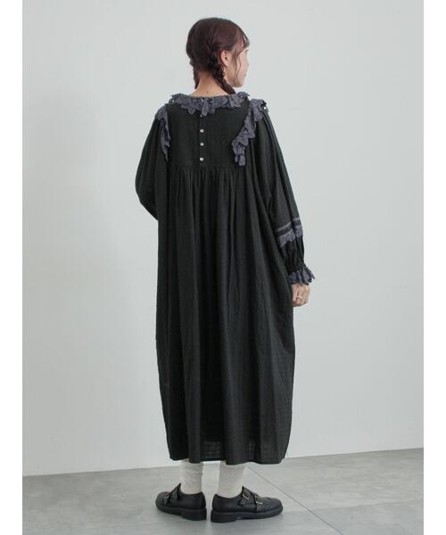 WEB限定 Sサイズ】ドビーバテンレースワンピース（ワンピース