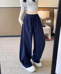 VIBGYOR | 【EIZZ/アイズ】ルーズフィットドローストリング スウェットパンツ(スウェットパンツ)