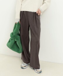 MICO COULIER | ストライプタックパンツ(その他パンツ)