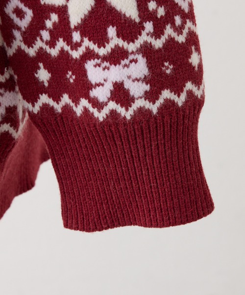 ノルディック柄ニット（ニット/セーター）｜one after another NICE