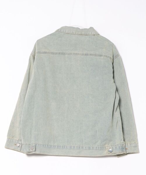 urge:(アージコロン )の「【URGE:】デニムジャケット(デニムジャケット・レディース・ネイビー/ライトブルー・SMALL/MEDIUM/LARGE/X-LARGE)」の3枚目の写真