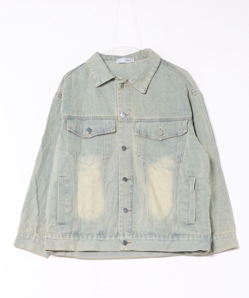 urge:(アージコロン )の「【URGE:】デニムジャケット(デニムジャケット・レディース・ネイビー/ライトブルー・SMALL/MEDIUM/LARGE/X-LARGE)」の9枚目の写真