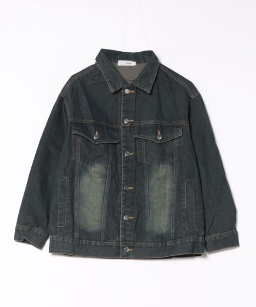 urge:(アージコロン )の「【URGE:】デニムジャケット(デニムジャケット・レディース・ネイビー/ライトブルー・SMALL/MEDIUM/LARGE/X-LARGE)」の10枚目の写真