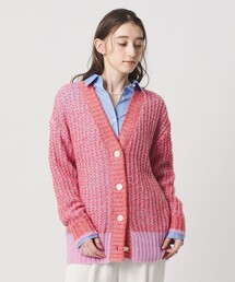 UNITED ARROWS | カラーミックス インレイド カーディガン(カーディガン/ボレロ)