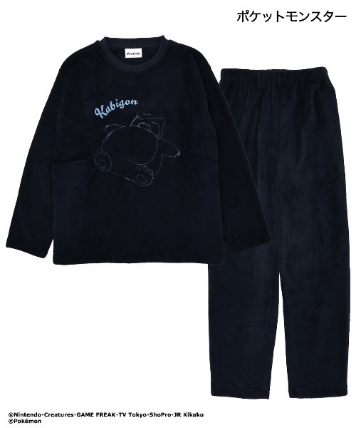 ポケットモンスター(ポケットモンスター)の「「ポケットモンスター」ポケモン ルームウェア 2着セット トートバッグ付き(ルームウェア/パジャマ・メンズ・ブラック/ブルーグレー・M/L)」の5枚目の写真