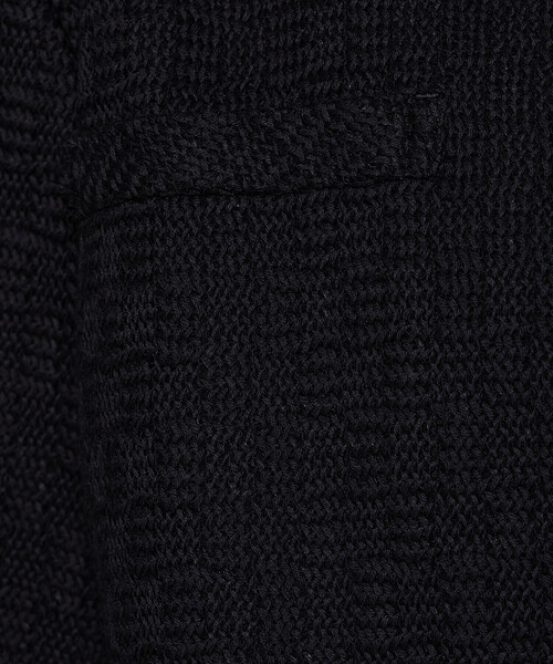 K.T KIYOKO TAKASE(キヨコタカセ)の「〔 TALLサイズ 〕【セットアップ対応】ダミエ ラッセルツイード ジャケット(ノーカラージャケット・レディース・ライトグレー・15号)」の8枚目の写真