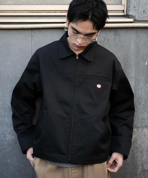 RED KAP(レッドキャップ)の「WEGO/別注RED KAPワークZIPブルゾン(ブルゾン・メンズ・ベージュ/ブラック・MEDIUM/LARGE)」の2枚目の写真