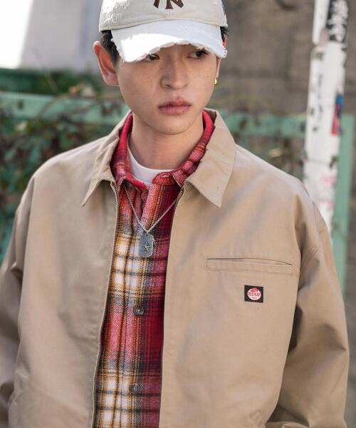 RED KAP(レッドキャップ)の「WEGO/別注RED KAPワークZIPブルゾン(ブルゾン・メンズ・ベージュ/ブラック・MEDIUM/LARGE)」の14枚目の写真