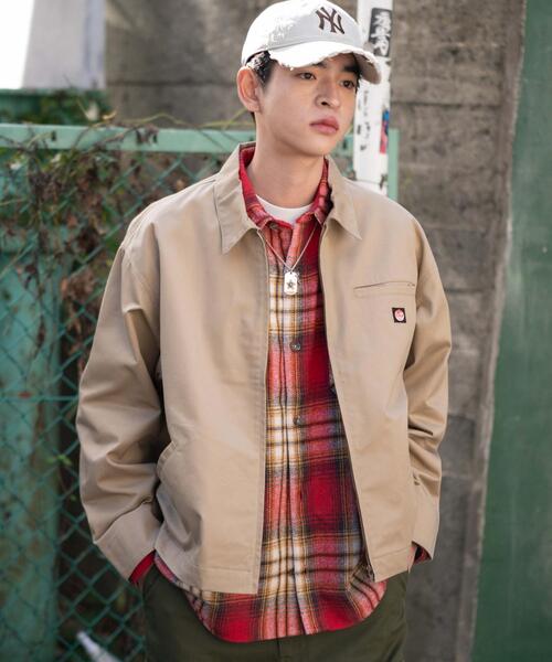 RED KAP(レッドキャップ)の「WEGO/別注RED KAPワークZIPブルゾン(ブルゾン・メンズ・ベージュ/ブラック・MEDIUM/LARGE)」の15枚目の写真