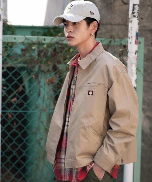RED KAP(レッドキャップ)の「WEGO/別注RED KAPワークZIPブルゾン(ブルゾン・メンズ・ベージュ/ブラック・MEDIUM/LARGE)」の16枚目の写真