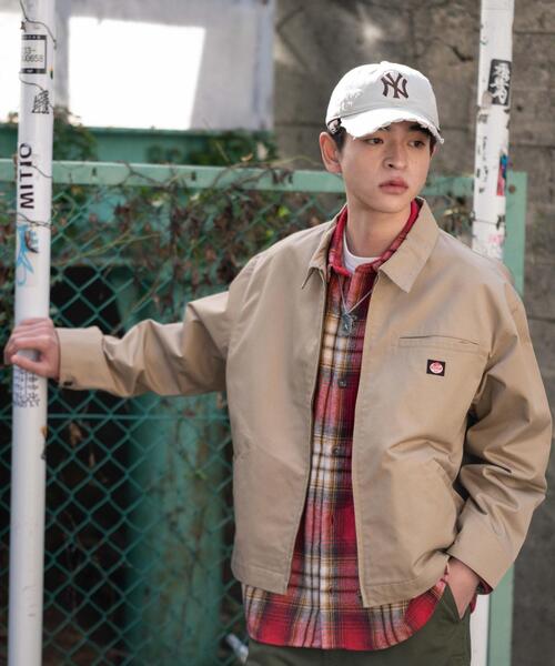 RED KAP(レッドキャップ)の「WEGO/別注RED KAPワークZIPブルゾン(ブルゾン・メンズ・ベージュ/ブラック・MEDIUM/LARGE)」の17枚目の写真
