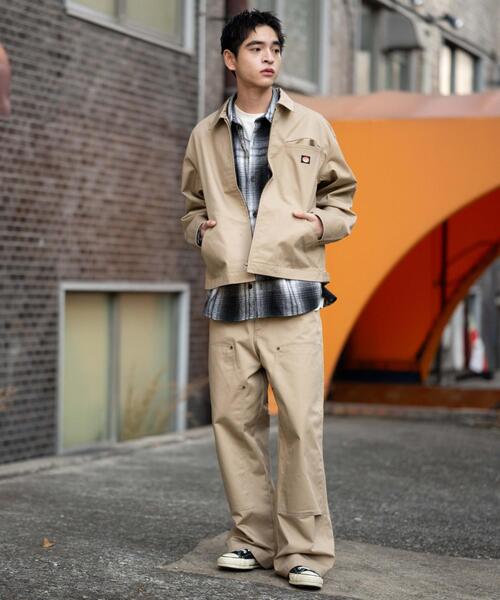RED KAP(レッドキャップ)の「WEGO/別注RED KAPワークZIPブルゾン(ブルゾン・メンズ・ベージュ/ブラック・MEDIUM/LARGE)」の18枚目の写真