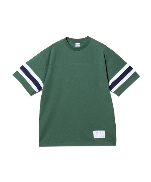 Chocolate Jesus (チョコレートジーザス )の「CJ FOOTBALL SS TEE(Tシャツ/カットソー・メンズ・グリーン/ネイビー/アッシュ・X-LARGE/LARGE/MEDIUM/XX-LARGE)」の2枚目の写真
