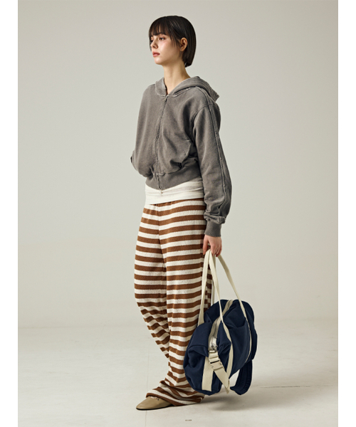 Salad bowls（サラダボール）の「410 Travel Bag [NAVY]（メッセンジャーバッグ・レディース・ネイビー・FREE）」の9枚目の写真