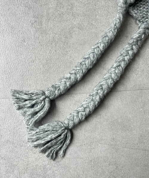 CPCM（シーピーシーエム）の「ニットフライトキャップ（キャップ・レディース・ベージュ/ブラック/グレー・FREE）」の10枚目の写真