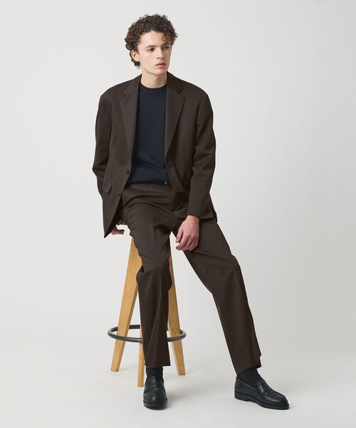 BEAUTY&YOUTH UNITED ARROWS(ビューティーアンドユースユナイテッドアローズ)の「スリーク TW フレア パンツ NO.9(スラックス・メンズ・ダークブラウン・XL/L/M/S)」の1枚目の写真