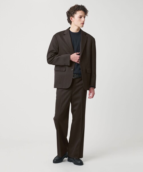 BEAUTY&YOUTH UNITED ARROWS(ビューティーアンドユースユナイテッドアローズ)の「スリーク TW フレア パンツ NO.9(スラックス・メンズ・ダークブラウン・XL/L/M/S)」の5枚目の写真