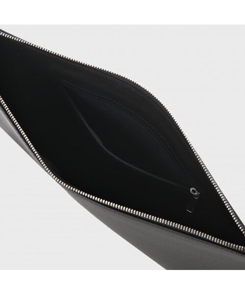 PROXY.L(プロキシエル)の「Zip-handle clutch regular (Black)(クラッチバッグ・レディース・その他・FREE)」の3枚目の写真