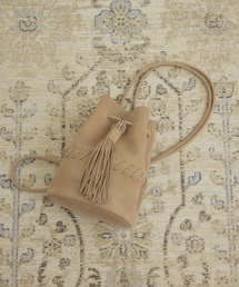 SALON adam et rope' | 【W S（ドゥーブル）】レザードロストミニバッグ(ショルダーバッグ)