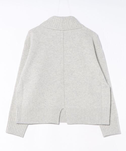 STRAWBERRY-FIELDS（ストロベリーフィールズ）の「アルジーウール_タートルネックウールプルオーバー（ニット/セーター・レディース・ブルー/グリーン/ピンク/チャコール/ライトグレー・2）」の15枚目の写真